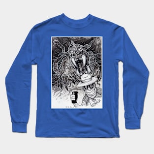 Bunyip - Australian Cryptid Long Sleeve T-Shirt